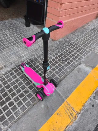 Patinete 3 Ruedas FASCAL Rosa Niña