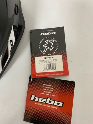 Casco Hebo Infantil Negro