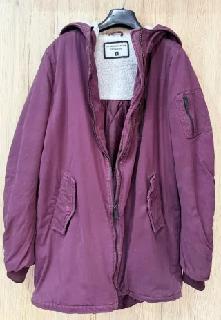 Parka Terranova viola taglia S