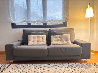 Sofá Cama 2 Plazas Gris