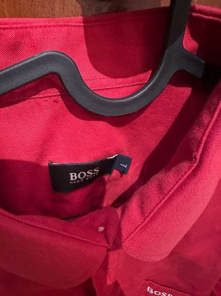 Camisa roja Hugo Boss talla L