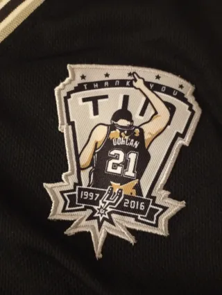 Camiseta NBA Tim Duncan Spurs 21