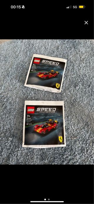 Lotto 2 Lego Speed Champions Ferrari