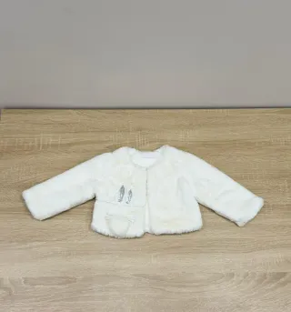 Giacca Bolero Neonato Bianco
