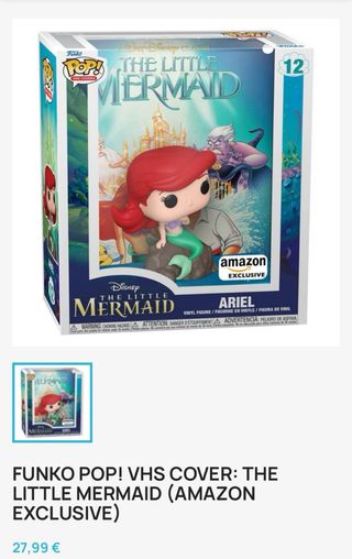 Funko Pop! The Little Mermaid VHS Cover
