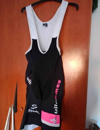 Culote Spiuk Negro y Rosa Talla M