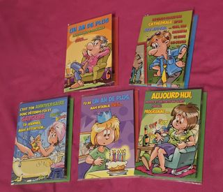 Set 5 Cartoline Divertenti Compleanno