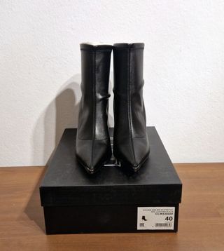 Stivaletti a calzino con tacco by Cult, nero, n.40