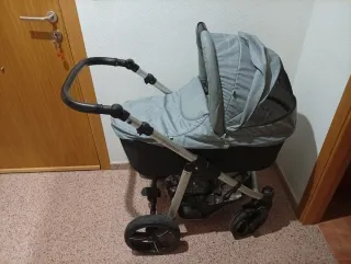 Carro de bebé marca Vizaro gris