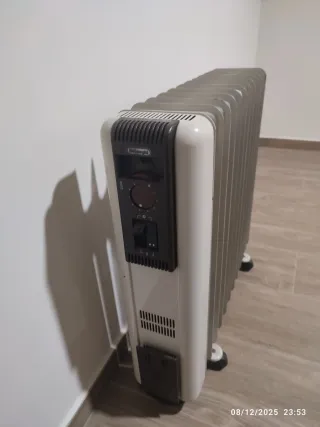 Radiador Aceite DeLonghi Gris/Blanco