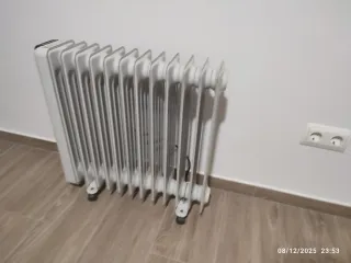 Radiador Aceite DeLonghi Gris/Blanco