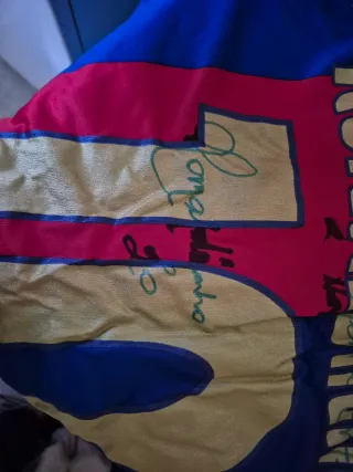 Camiseta FC Barcelona Ronaldinho Firmada