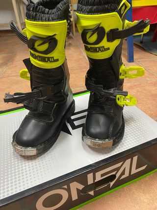 Botas Motocross ONeal Negras y Amarillas