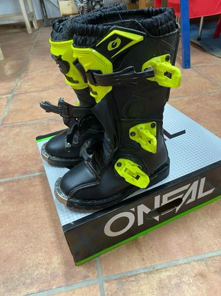 Botas Motocross ONeal Negras y Amarillas