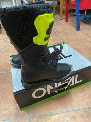 Botas Motocross ONeal Negras y Amarillas