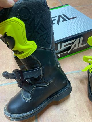 Botas Motocross ONeal Negras y Amarillas