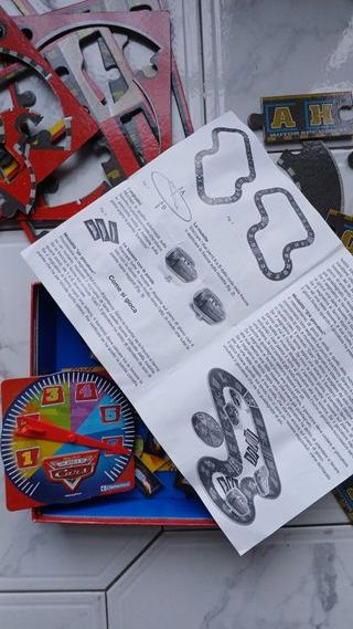 Parole in Pista - Gioco da Tavolo Cars