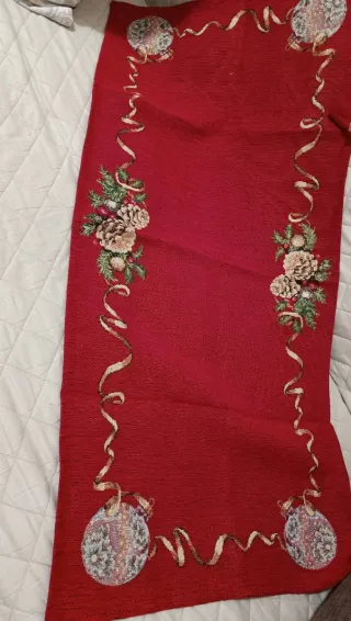 Set Runner e Cuscino Natalizio