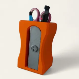 Portalápices Afilalápices Azul