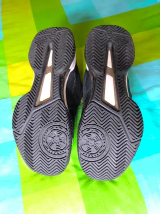 Zapatillas Adidas Barricade Club Negras/Rojas