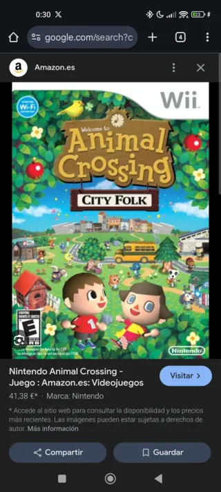 Animal Crossing per Nintendo Wii