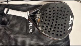 Pala de pádel SiuxFenixProBlack cambio hack