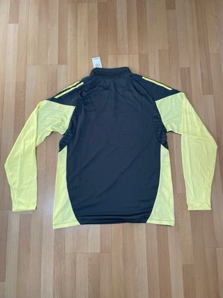Chándal Real Madrid Adidas Gris y Amarillo