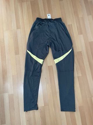 Chándal Real Madrid Adidas Gris y Amarillo