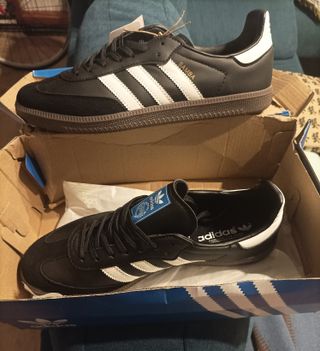 Zapatillas Adidas Samba Negras Blancas