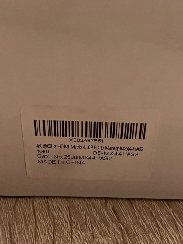 Matrice HDMI 4K 60Hz 4x4 HDR Rofavezco