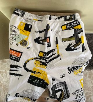 Pantalones cortos con estampado