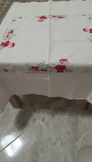 Centrotavola Natalizio Punto Croce