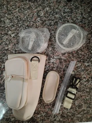 Portaborraccia con tasca e accessori