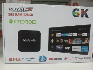 Smart TV Box Android ROYAL 8GB RAM 128GB