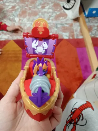 Barco Pirata Piratix con Pinzas y Lanzador