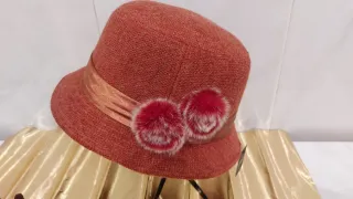 Lote 3 sombreros invierno lana mujer con etiquetas