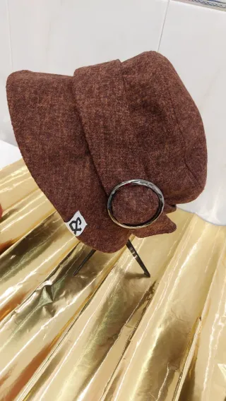 Lote 3 sombreros invierno lana mujer con etiquetas