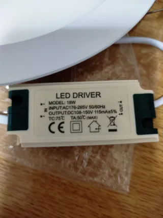 Plafón LED Circular Integrado