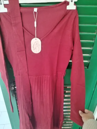 Abito maglia donna manica lunga