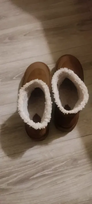 Cozy boots con plataforma de Zara