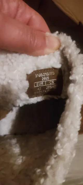 Cozy boots con plataforma de Zara