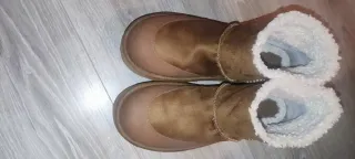 Cozy boots con plataforma de Zara