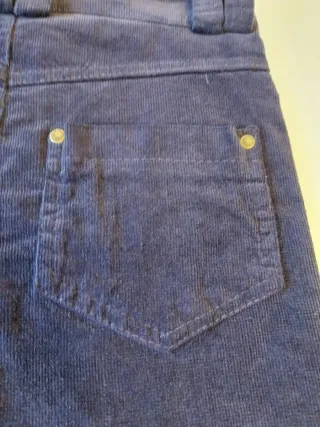 Minigonna viola velluto S Made in Italy