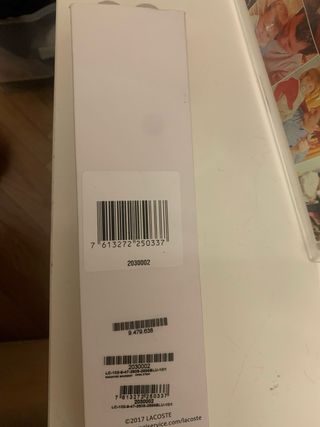 Reloj Lacoste Negro y Azul