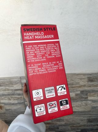 Massaggiatore Svedese Handheld Heat