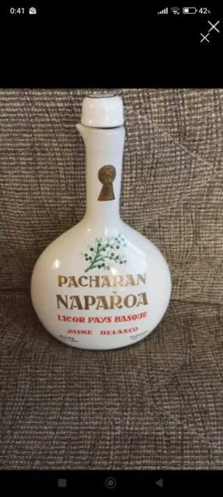 Botella mapa País Vasco. "Bonita para regalo"