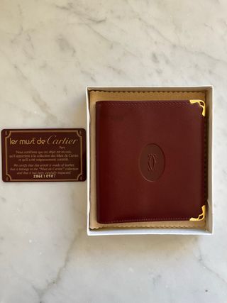 Cartera Cartier cuero