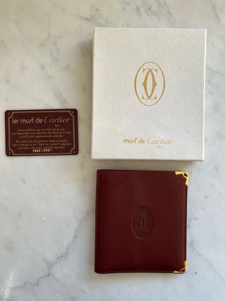 Cartera Cartier cuero