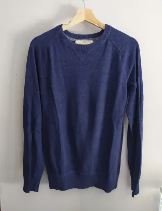 Jersey H&M azul hombre Talla M