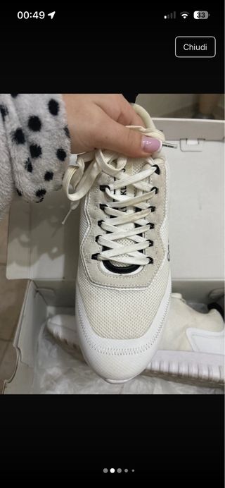 Scarpe Calvin Klein Uomo Beige/Bianche